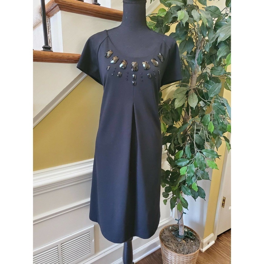 Relativity Women's Beaded Neckline Dress SZ XLARGE